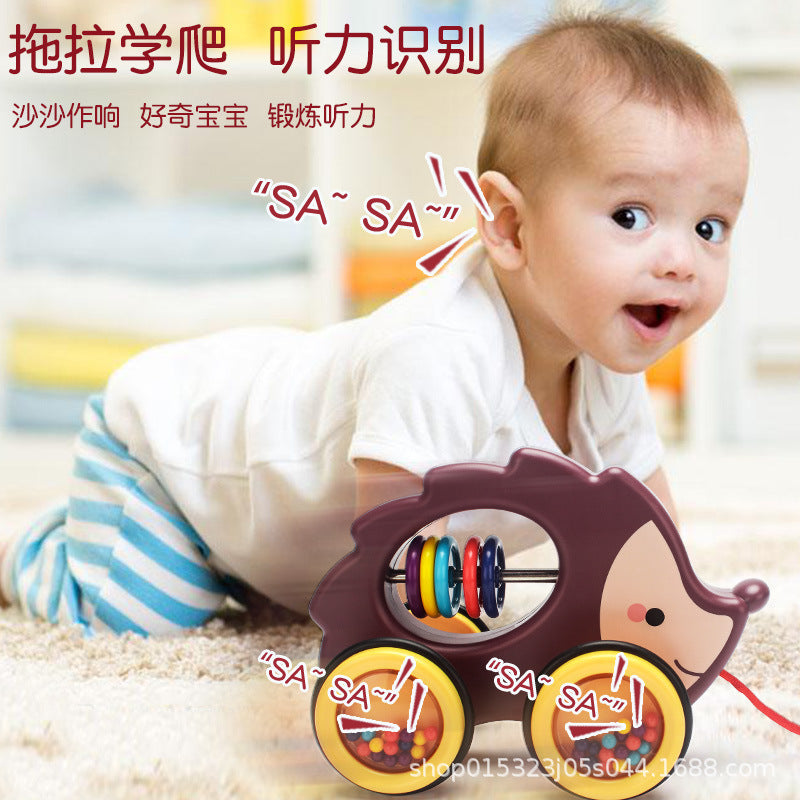 Wholesale Children's Rope Traction Puzzle Early Education Walking Toy